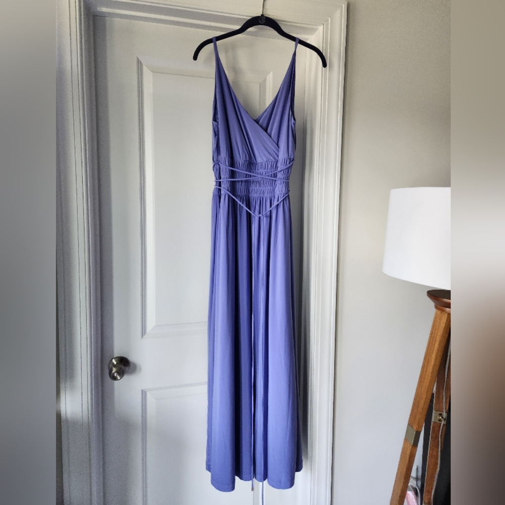 WHBM grecian inspired maxi dress